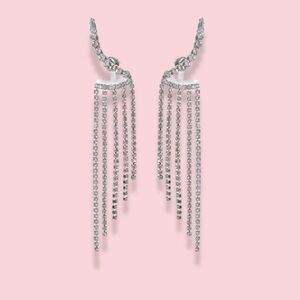 MELANIA CLARA  CRYSTAL EARRINGS